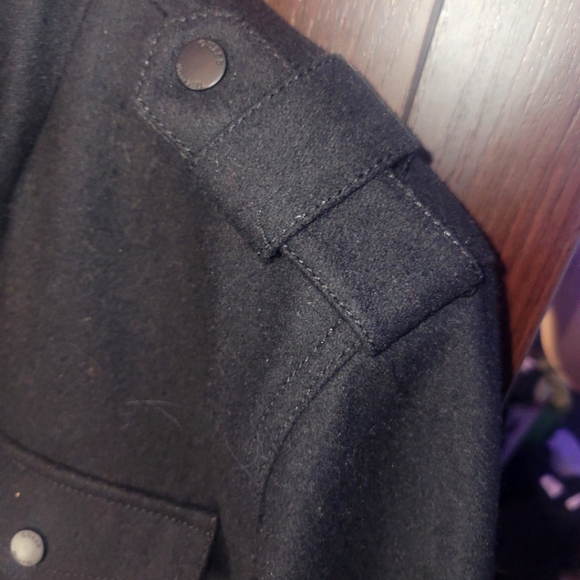 US MEDIUM mens guess winter coat BLACK - Picture 4 of 6